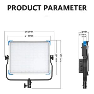 Den Led Sutefoto L60 Rgb 2800k 10000k 4