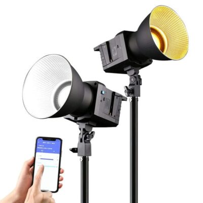Đèn led SuteFoto P100 Bi-Color chính hãng, hình ảnh thực tế mua tại HL Studio Đèn Led Quay Phim