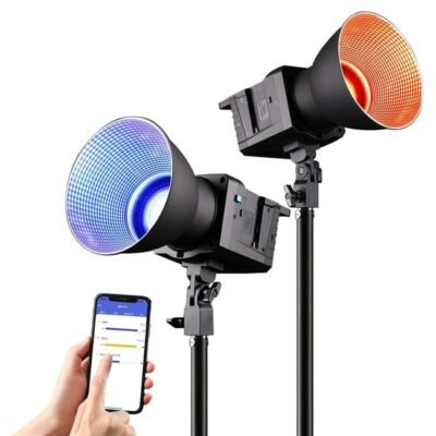 Đèn led SuteFoto P100 RGB chính hãng, hình ảnh thực tế mua tại HL Studio Đèn Led Quay Phim