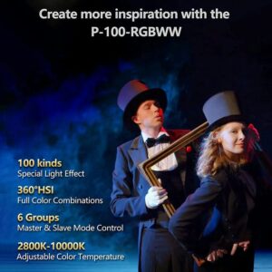 Den Led Sutefoto P100 Rgb 3