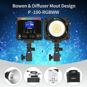 Den Led Sutefoto P100 Rgb 5