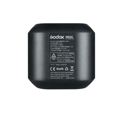 Pin WB26 cho đèn Godox AD600Pro/ AD600Pro II chính hãng, hình ảnh thực tế mua tại HL Studio Pin sạc thẻ nhớ