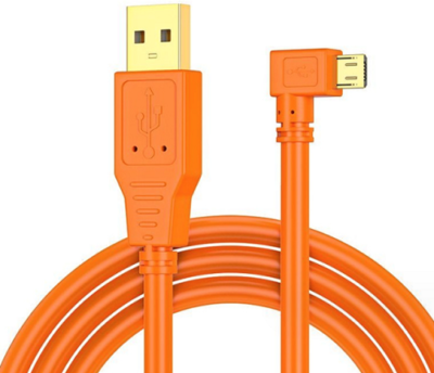 Dây cáp USB to Micro USB kết nối máy ảnh Canon/Nikon/Sony với PC/Laptop chính hãng, hình ảnh thực tế mua tại HL Studio Dây cáp kết nối