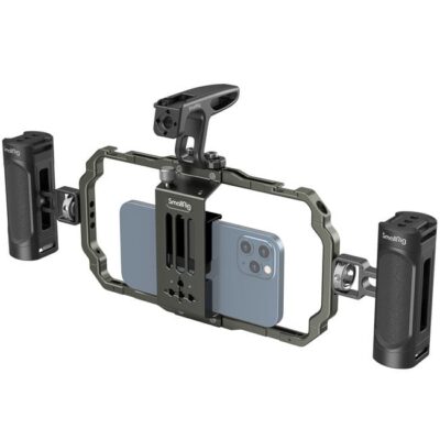 Khung SmallRig 3155B – Bộ khung cầm tay cho điện thoại chính hãng, hình ảnh thực tế mua tại HL Studio Khung bảo vệ máy ảnh ( Camera Cage chính hãng )