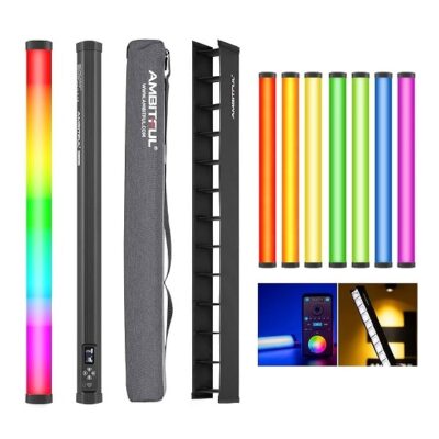 Đèn led RGB Tube Light A2 Pro Ambitful chính hãng, hình ảnh thực tế mua tại HL Studio Đèn Led Quay Phim