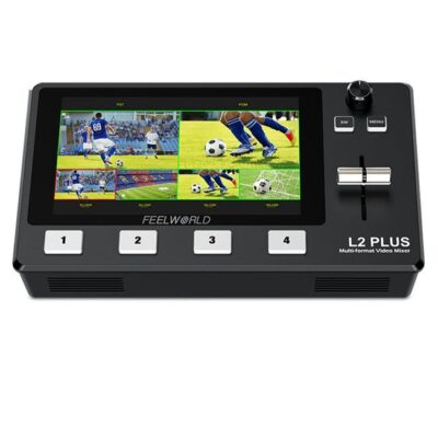 Bàn trộn Livestream FeelWorld LIVEPRO L2 PLUS chính hãng, hình ảnh thực tế mua tại HL Studio Bàn trộn hình ảnh ( Bộ livestream Trực Tiếp )