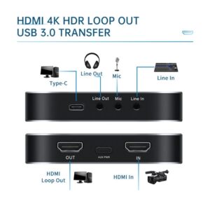 Capture Livestream Unisheen Uc2600h Hdmi 4k60 3