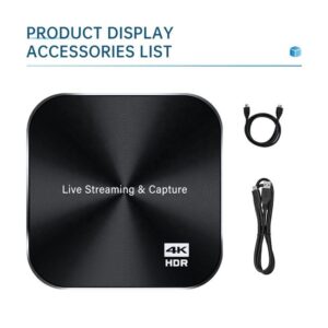 Capture Livestream Unisheen Uc2600h Hdmi 4k60 4