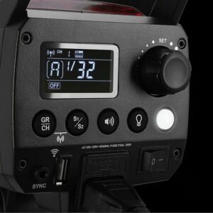 Den Flash Studio Godox Ms200 V8
