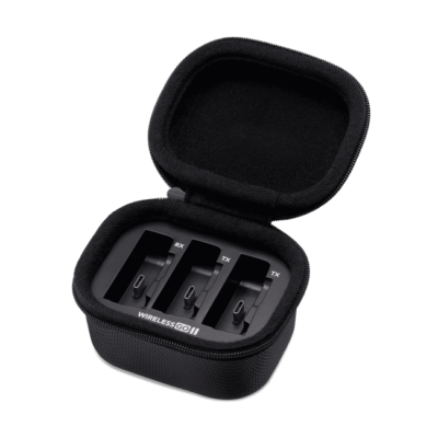 Hộp sạc cho Rode Wireless Go II chính hãng, hình ảnh thực tế mua tại HL Studio Phụ Kiện Studio