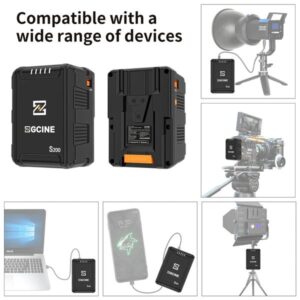 Pin V Mount Zgcine S95 S150 S200 4 2