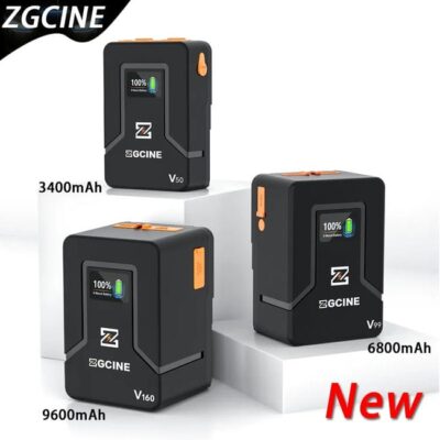 Pin V-mount ZGCINE V50/ V99/ V160 chính hãng, hình ảnh thực tế mua tại HL Studio Pin V Mount