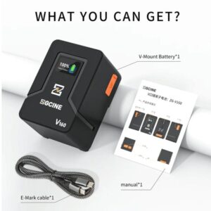 Pin V Mount Zgcine V50 V99 V160 9