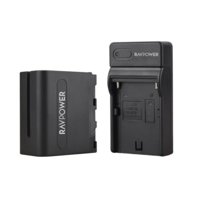 Bộ pin sạc Ravpower NP-F970 7800mAh chính hãng, hình ảnh thực tế mua tại HL Studio Pin sạc thẻ nhớ