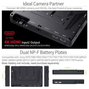 Man Hinh Feelworld Lut7 7inch 2200nit Cam Ung 6