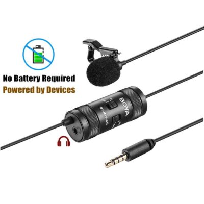 Boya BY-M1 Pro II 3.5mm Micro Dây cho điện thoại di động, PC, camera, cho laptop chính hãng, hình ảnh thực tế mua tại HL Studio Micro - Tai nghe 29