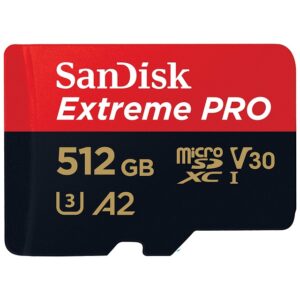 The Nho Sdxc Sandisk Extreme Pro 200mb S 512gb