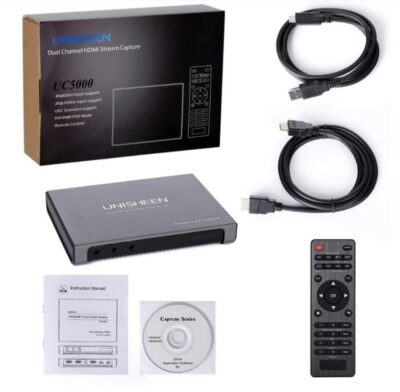 Capture Livestream Unisheen UC5000 chính hãng, hình ảnh thực tế mua tại HL Studio Capture Livestream