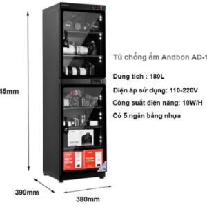 Mua Tủ chống ẩm Andbon AD-180S, 180 lít Giá Tốt 2