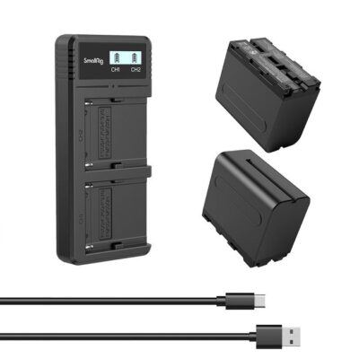 Bộ 2 pin sạc SmallRig NP-F970 3823 chính hãng, hình ảnh thực tế mua tại HL Studio Pin sạc thẻ nhớ