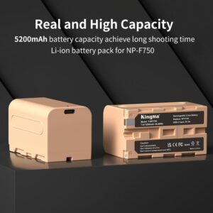 Pin Kingma Np F750 Dung Luong 5200mah Cong Typec 3