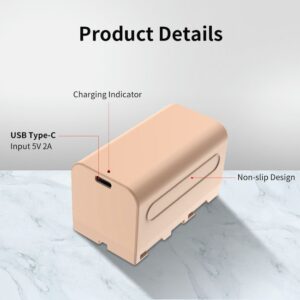 Pin Kingma Np F750 Dung Luong 5200mah Cong Typec 7