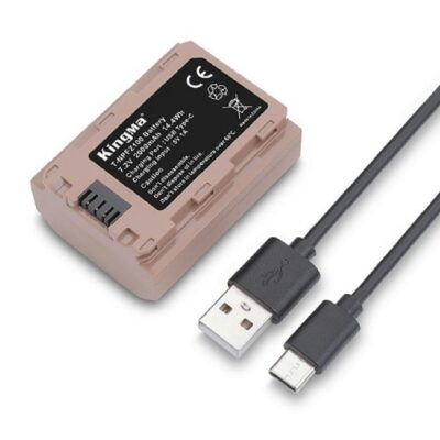 Pin Kingma NP-FZ100 dung lượng 2000mAh cổng TypeC chính hãng, hình ảnh thực tế mua tại HL Studio Pin sạc thẻ nhớ