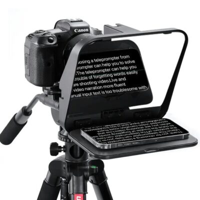 Máy đọc chữ mini Ulanzi RT02 chính hãng, hình ảnh thực tế mua tại HL Studio Máy nhắc chữ