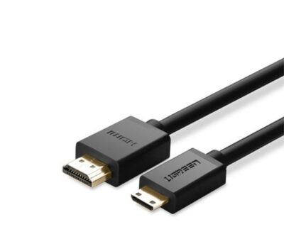 Dây cáp UGREEN 3m/ 5m Mini HDMI – HDMI 4K – Loại cao cấp chính hãng, hình ảnh thực tế mua tại HL Studio Dây cáp kết nối