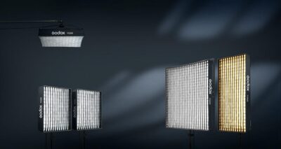 Đèn Godox F200Bi/F400Bi/F600Bi KNOWLED Flexible LED chính hãng, hình ảnh thực tế mua tại HL Studio Đèn Led Quay Phim