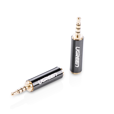 Giắc (Jack) chuyển Audio Ugreen 2.5mm sang 3.5mm chính hãng, hình ảnh thực tế mua tại HL Studio Phụ Kiện Studio