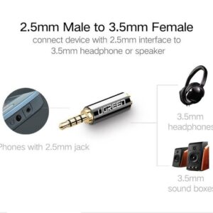 Giac Chuyen Audio Ugreen 2 5mm Sang 3 5mm 4