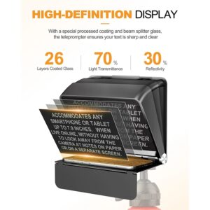 Mua Máy nhắc chữ Teleprompter TC7 II Lensgo Giá Tốt 2