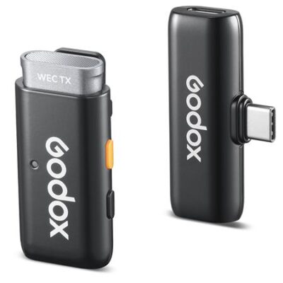 Micro thu âm Godox WES2 Kit1/ Kit2 cổng Type-C chính hãng, hình ảnh thực tế mua tại HL Studio Micro - Tai nghe