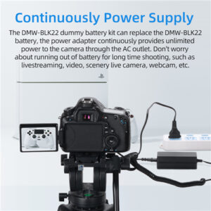 Mua Pin ảo Dummy Kingma BLK22 + Adapter cho máy Lumix GH5 GH6 GH7 Giá Tốt 2