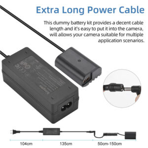 Pin Ao Dummy Kingma Blk22 Adapter Cho May Lumix Gh5 Gh6 Gh7 04