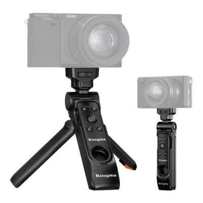 Tay cầm kèm Remote không dây Kingma BM-SR4 cho máy Sony Canon Nikon chính hãng, hình ảnh thực tế mua tại HL Studio Phụ Kiện Studio