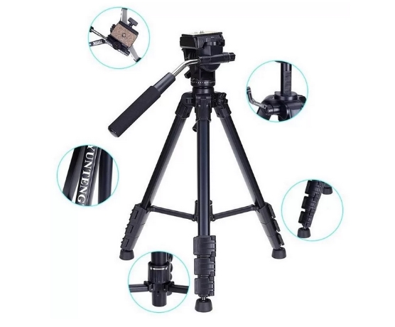 Phụ kiện đèn trong quay phim không thể thiếu là chân máy quay