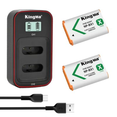 Bộ pin sạc KingMa BX1 cho máy ảnh Sony chính hãng, hình ảnh thực tế mua tại HL Studio Pin sạc thẻ nhớ 12