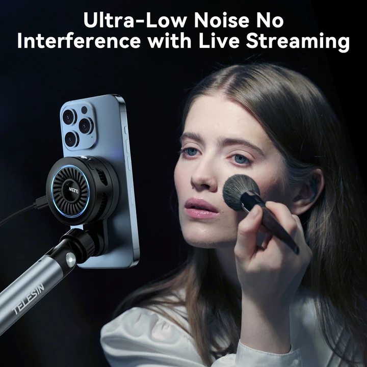 Telesin P9-MPR-01 – Quạt làm mát kèm sạc không dây cho điện thoại Báo Giá 2026-01-24 7 Mua Telesin P9-MPR-01 – Quạt làm mát kèm sạc không dây cho điện thoại Giá Tốt 7