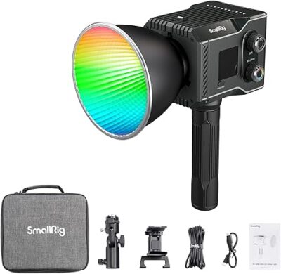 Đèn Led SmallRig RC 60C RGBCW chính hãng, hình ảnh thực tế mua tại HL Studio Đèn Led Quay Phim