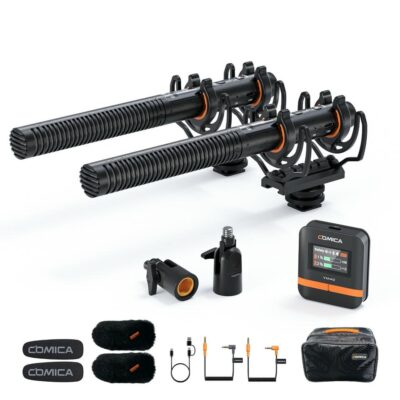 Micro Shotgun Comica VM40/ VM40 Combo chính hãng, hình ảnh thực tế mua tại HL Studio Microphone Comica