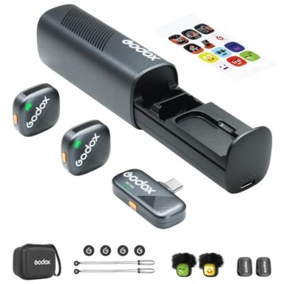 Micro thu âm Godox CUBE-SC KIT2 (TypeC) chính hãng, hình ảnh thực tế mua tại HL Studio Microphone Godox