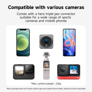 Telesin Gp Jfm 009 Kep Ba Lo Tu Tinh Da Nang Cho Gopro Action Camera 09