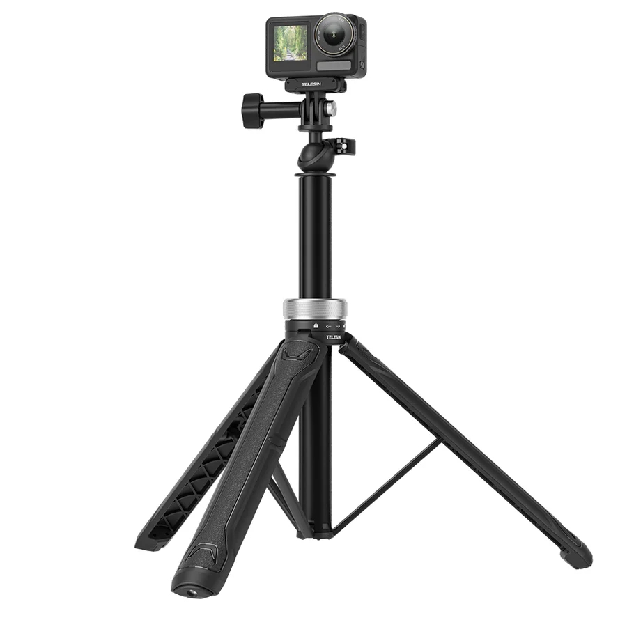 Telesin S1-TSS-01 – Tripod Selfie cho Gopro/ Action Cam xoay 360 cao 1480mm Báo Giá 2026-01-24 5 Mua Telesin S1-TSS-01 – Tripod Selfie cho Gopro/ Action Cam xoay 360 cao 1480mm Giá Tốt 5