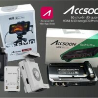 Tìm Hiểu Accsoon Seemo – Thiết bị gắn camera rời cho iPhone để livestream và làm vlog trên Tiktok, Youtube. Bộ chuyển đổi quay video đa năng