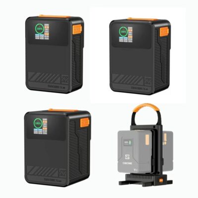Pin V-mount ZGCINE X50/ X99/ X160 chính hãng, hình ảnh thực tế mua tại HL Studio Pin V Mount