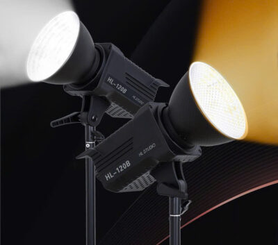 HL-120B – Đèn led studio 120w Bi-Color chuyên nghiệp chính hãng, hình ảnh thực tế mua tại HL Studio Đèn Led Quay Phim