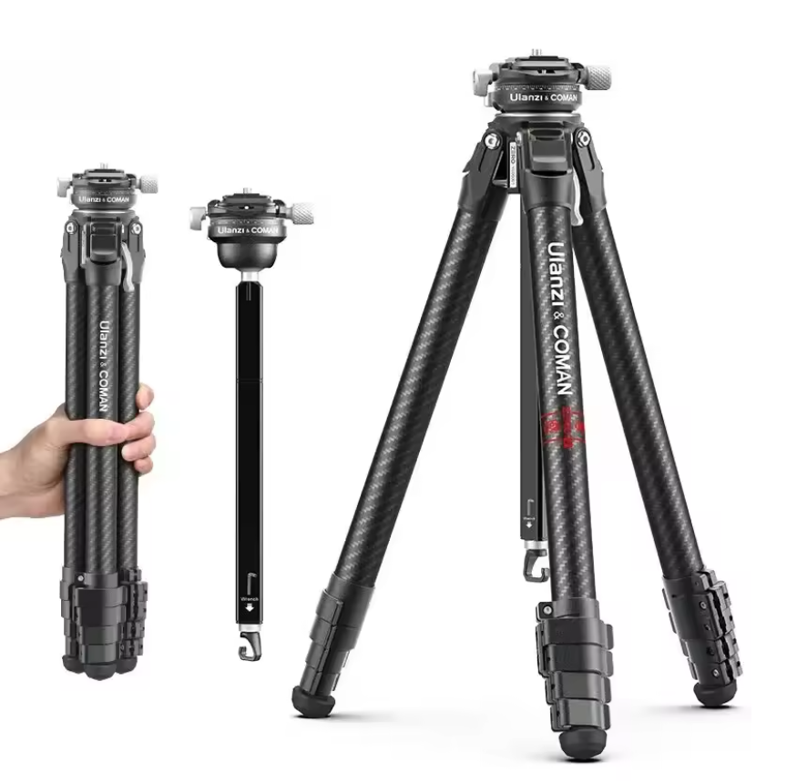 2026-06-19 TBQP Báo Giá Hà Nội - HCM - Chân máy ảnh Ulanzi Coman Zero Y Travel Tripod – Carbon siêu nhẹ 3028 2 Chân máy ảnh Ulanzi Coman Zero Y Travel Tripod – Carbon siêu nhẹ 3028 chính hãng, hình ảnh thực tế mua tại HL Studio Tripod Ulanzi 2