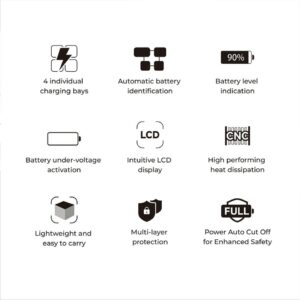 Accsoon Toprig 100w Bo Sac Nhanh 4 Pin Np F 03